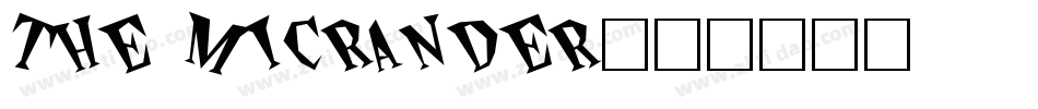The Micrander字体转换